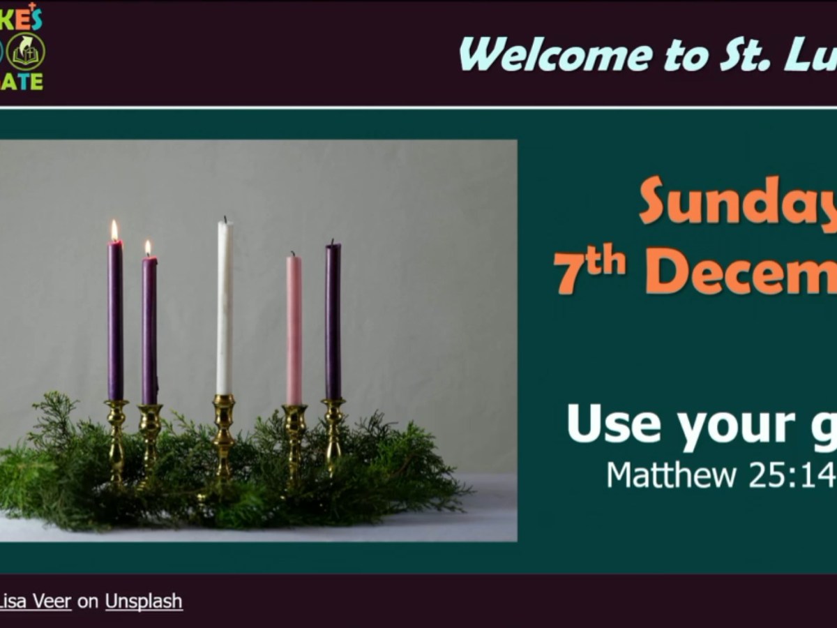 Use your gifts (Matthew&nbsp;25:14-30)