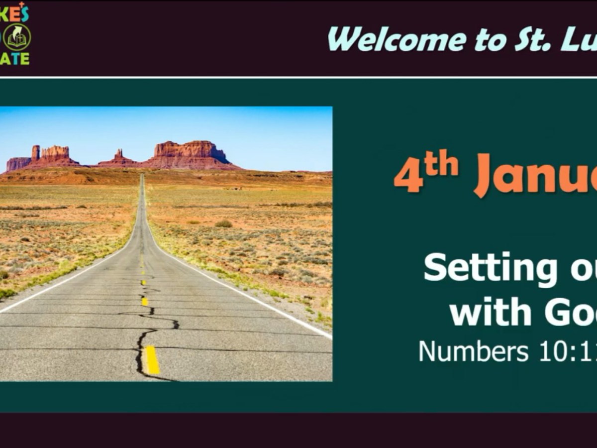 Setting out with God (Numbers&nbsp;10:11-36)