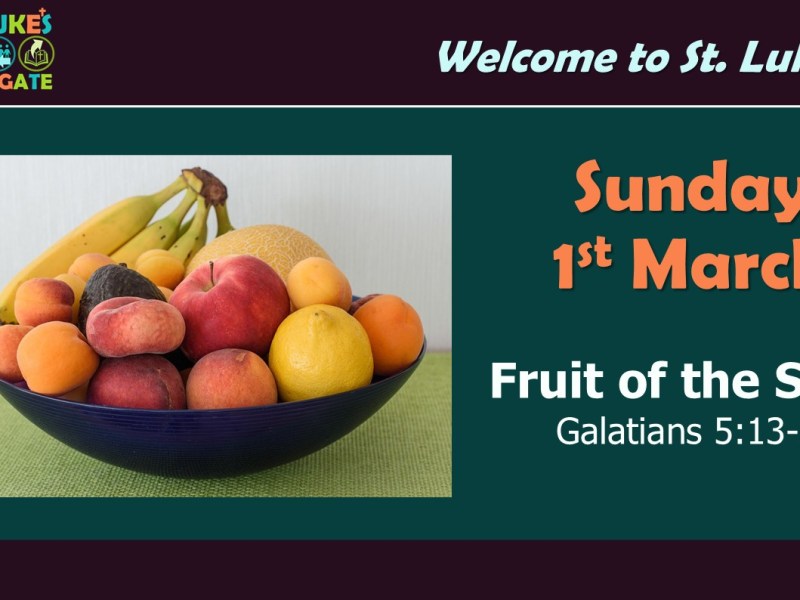 Sunday 1st March, 11:00am –&nbsp;Livestream