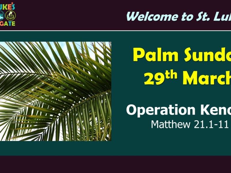 Sunday 29th March, 11:00am –&nbsp;Livestream