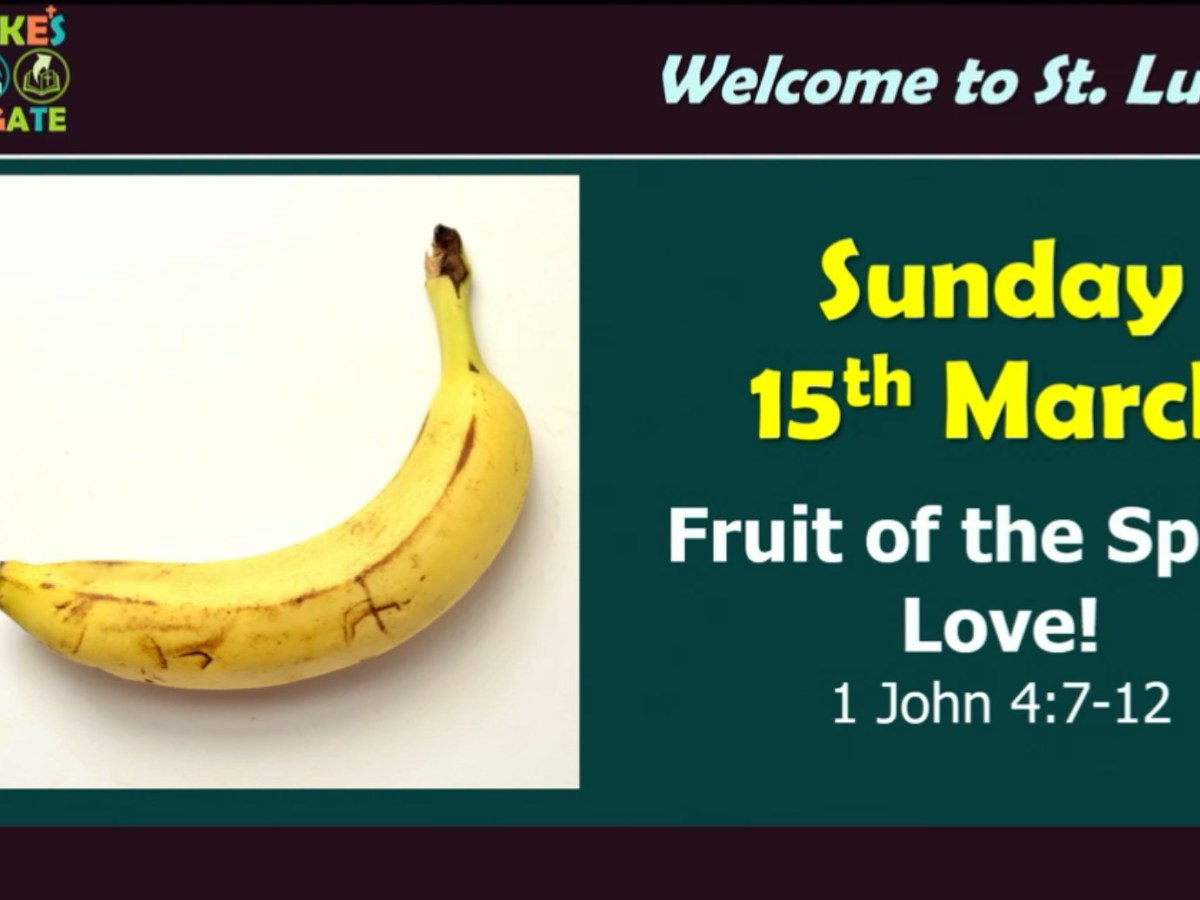 Love (1 John&nbsp;4:7-12)