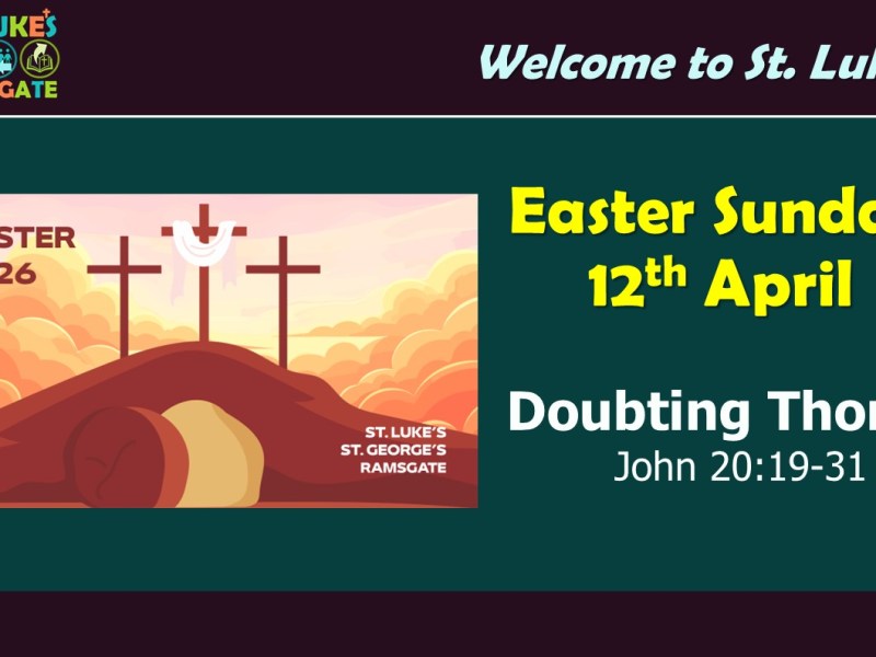 Sunday 12th April 11:00am –&nbsp;Livestream