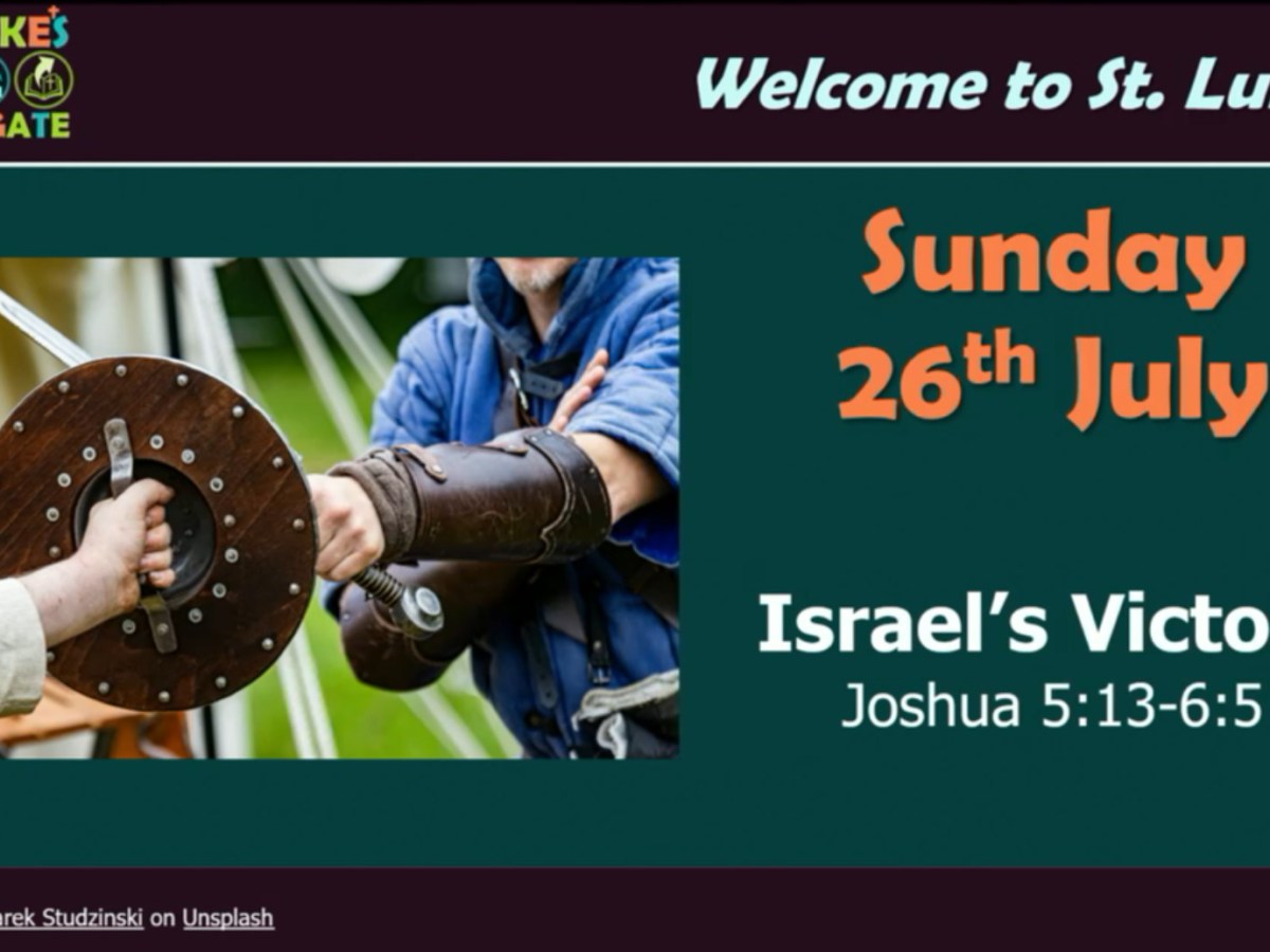 Joshua’s First Battle (Joshua&nbsp;5:13-6:27)
